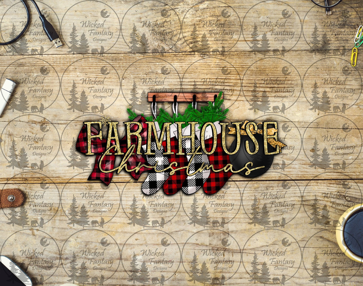UVDTF Farm House Christmas