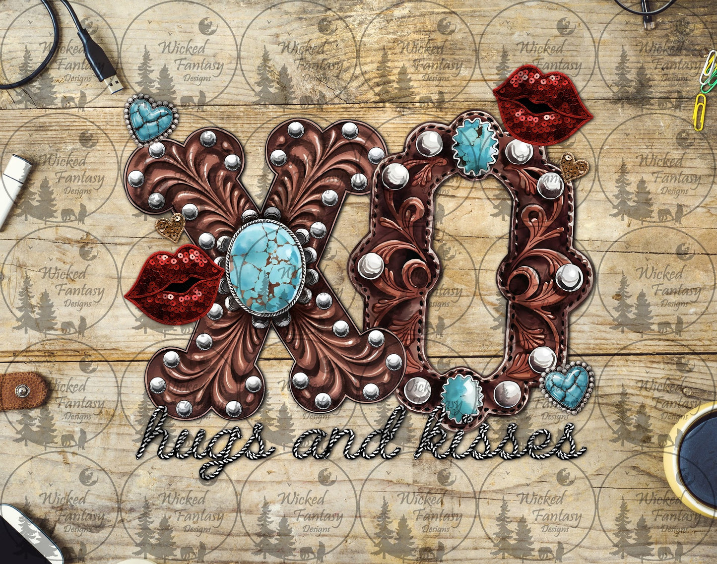UVDTF XO Hugs and Kisses Western