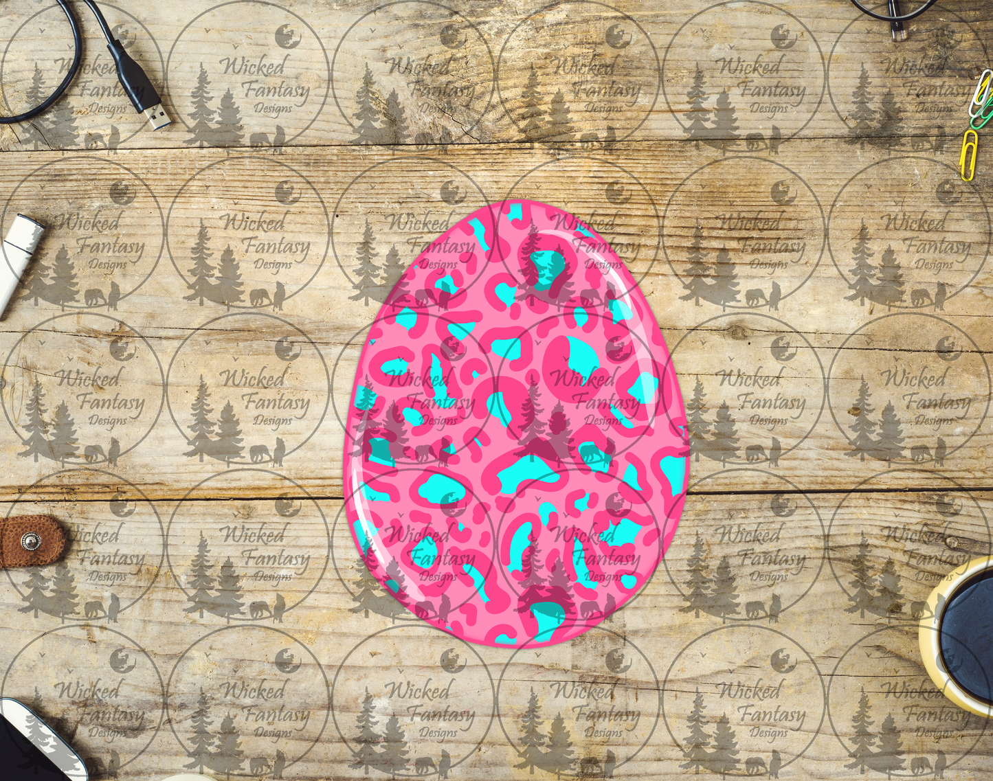 UVDTF Leopard Print Egg