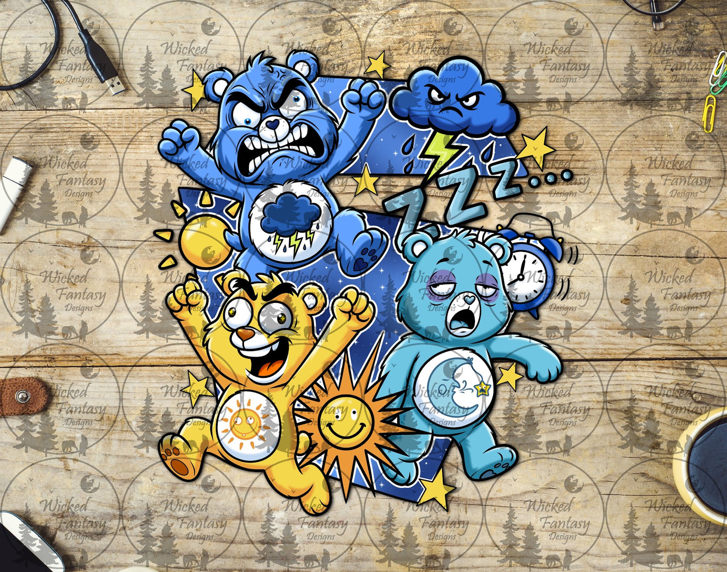 UVDTF Crashout Bears