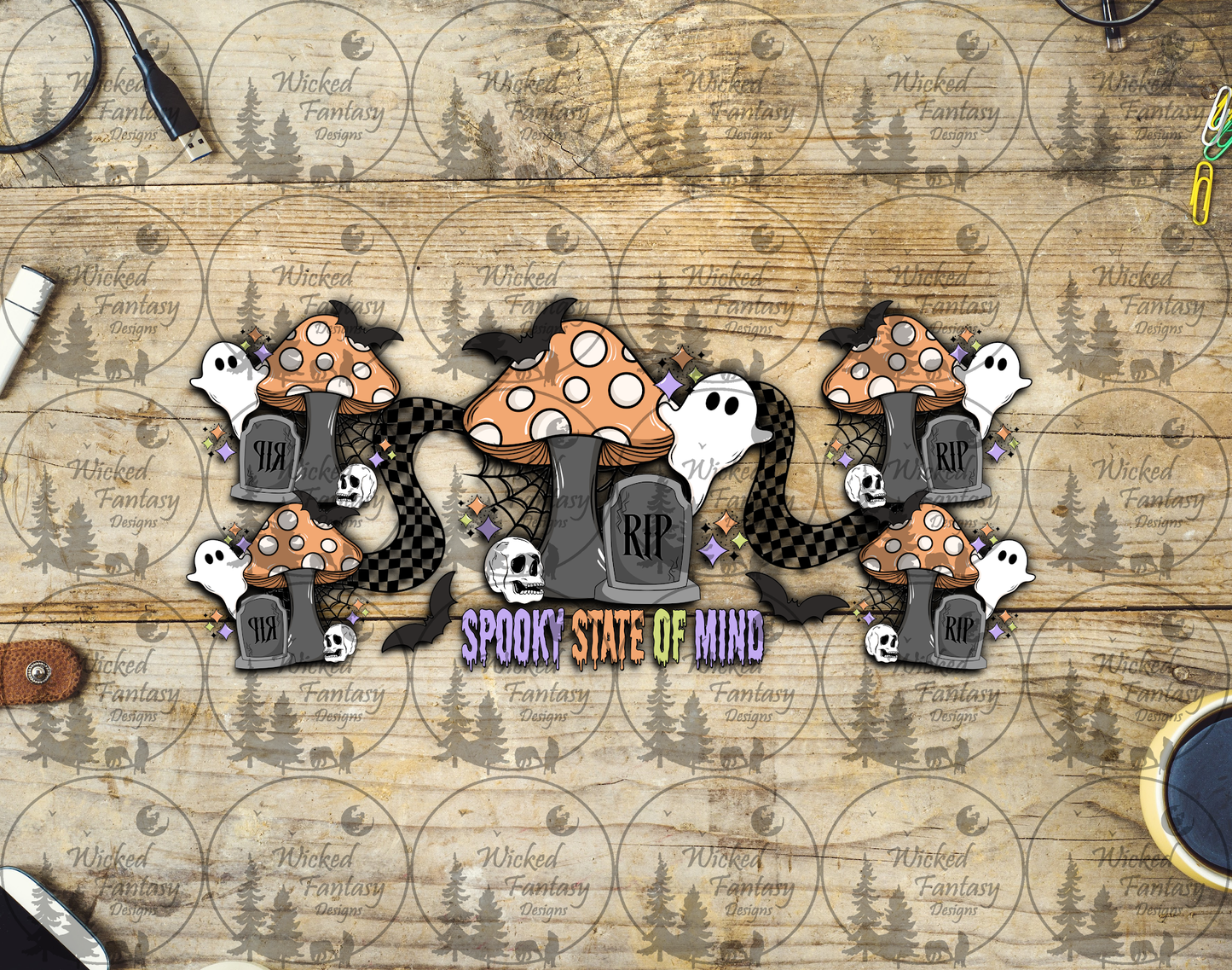 UVDTF Spooky State of Mind 16oz 40oz