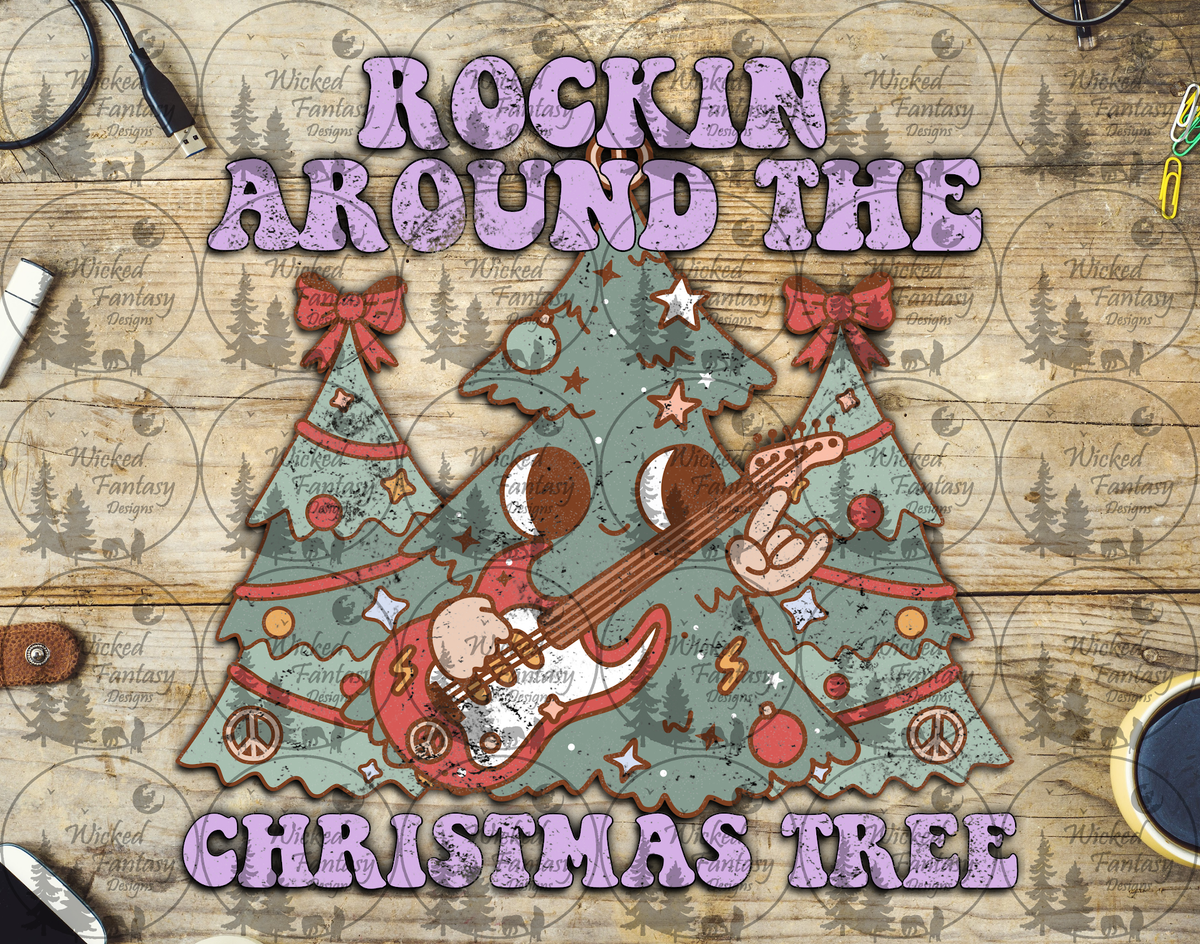 UVDTF Rockin Around tbe Christmas Tree