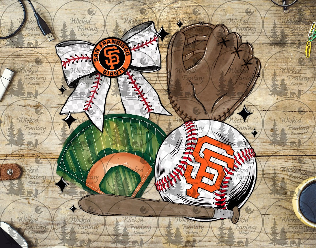 UVDTF Coquette Baseball San Francisco
