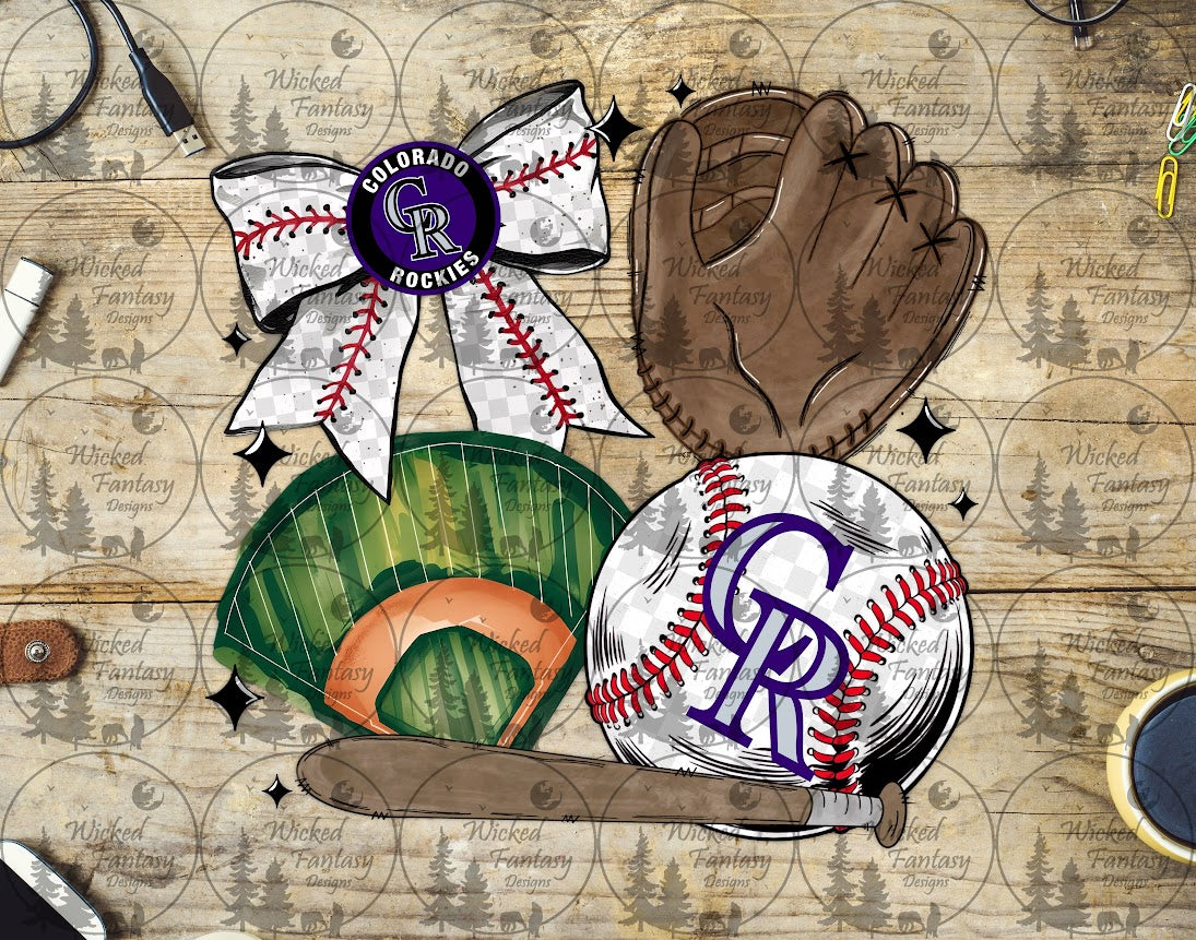 UVDTF Coquette Baseball Colorado