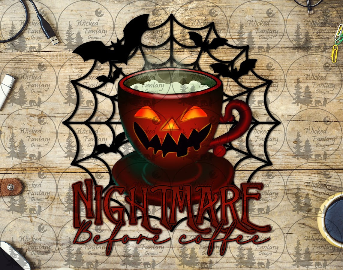 UVDTF Nightmare Before Coffee