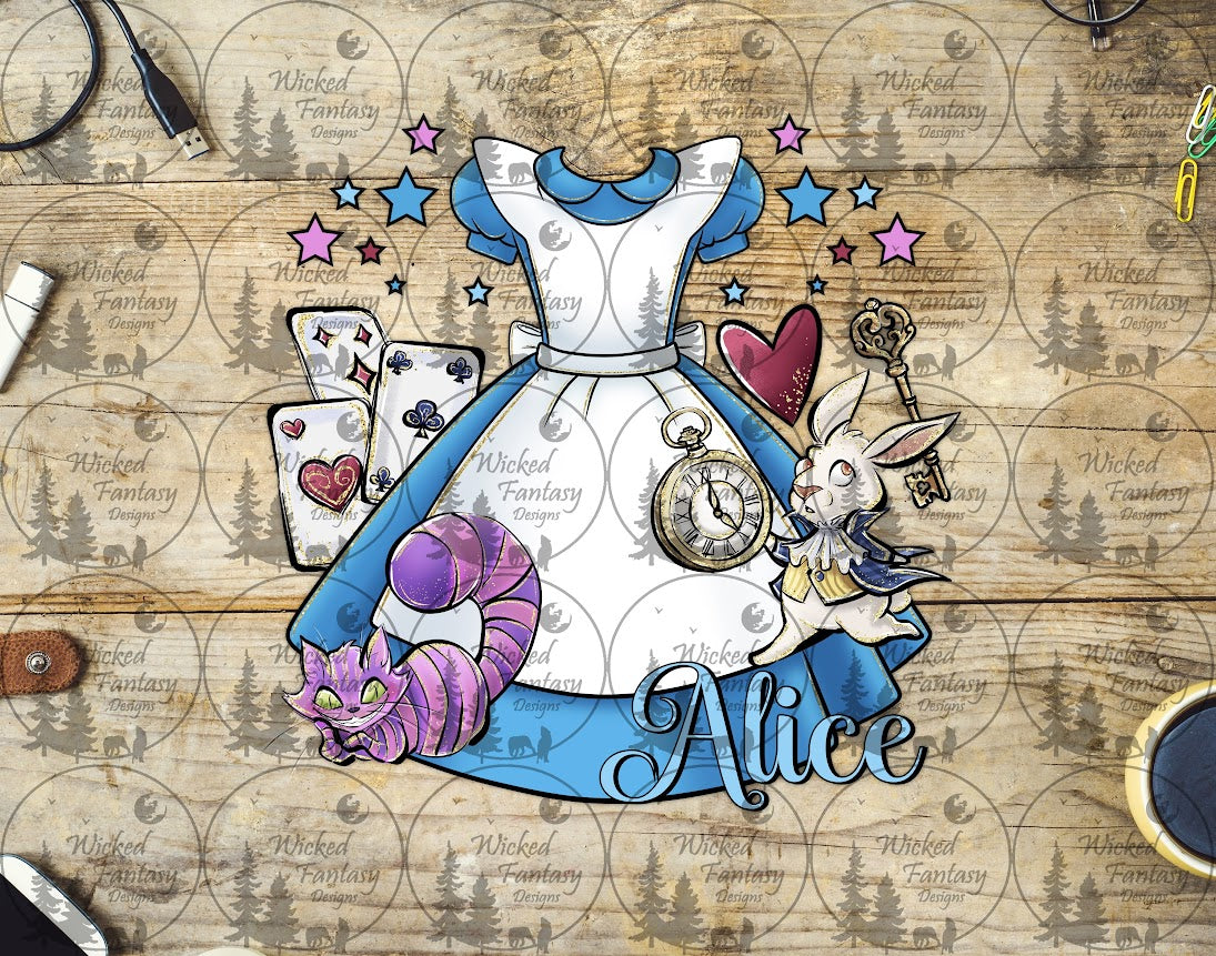 UVDTF Wonderland "A" Dress