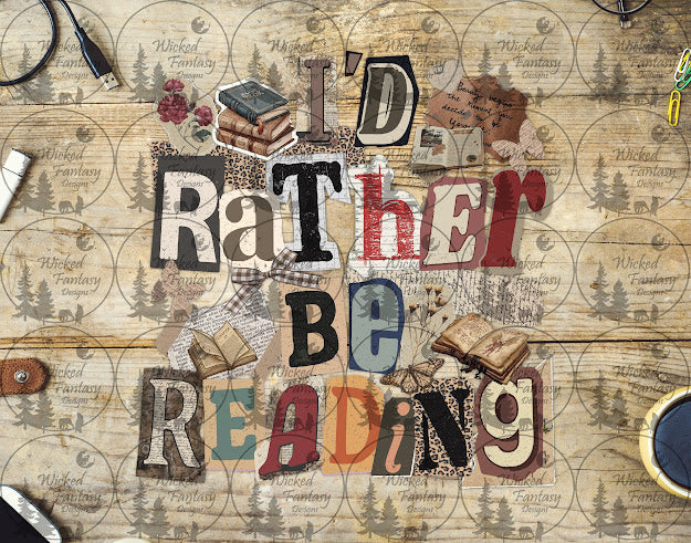 UVDTF I'd Rather Be Reading