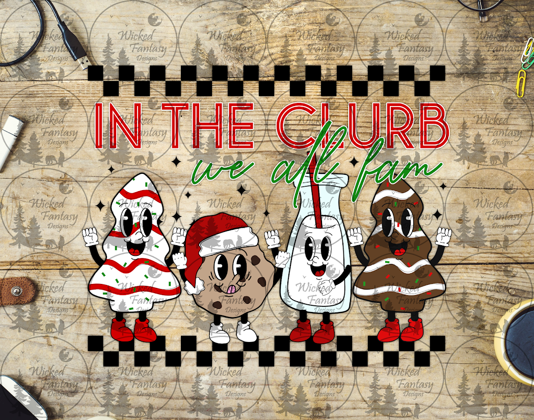 UVDTF Christmas In The Clurb We All Fam