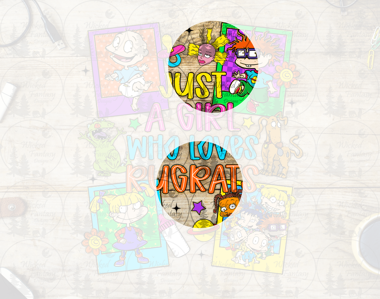 UVDTF Just a Girl Who Loves RR Collage