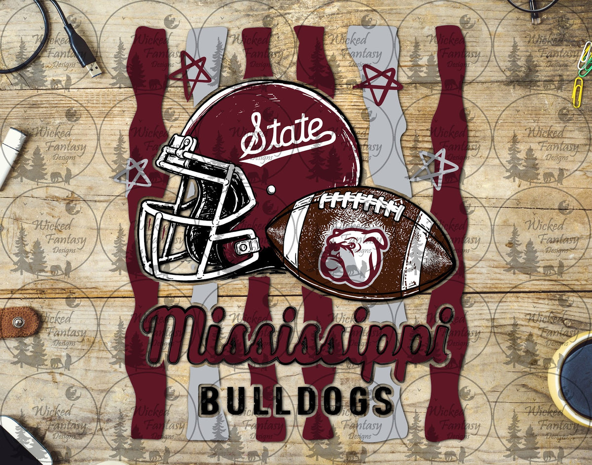 UVDTF Mississippi Football Stipes