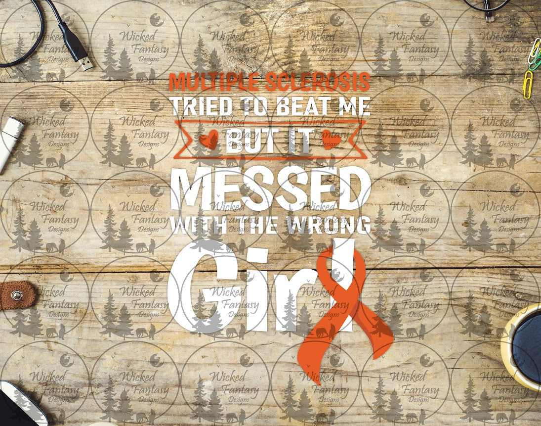 UVDTF Multiple Sclerosis Tried to Beat Me but it Messed with the Wrong Girl