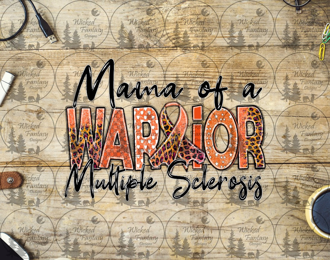 UVDTF Mama of a Warrior Multiple Sclerosis