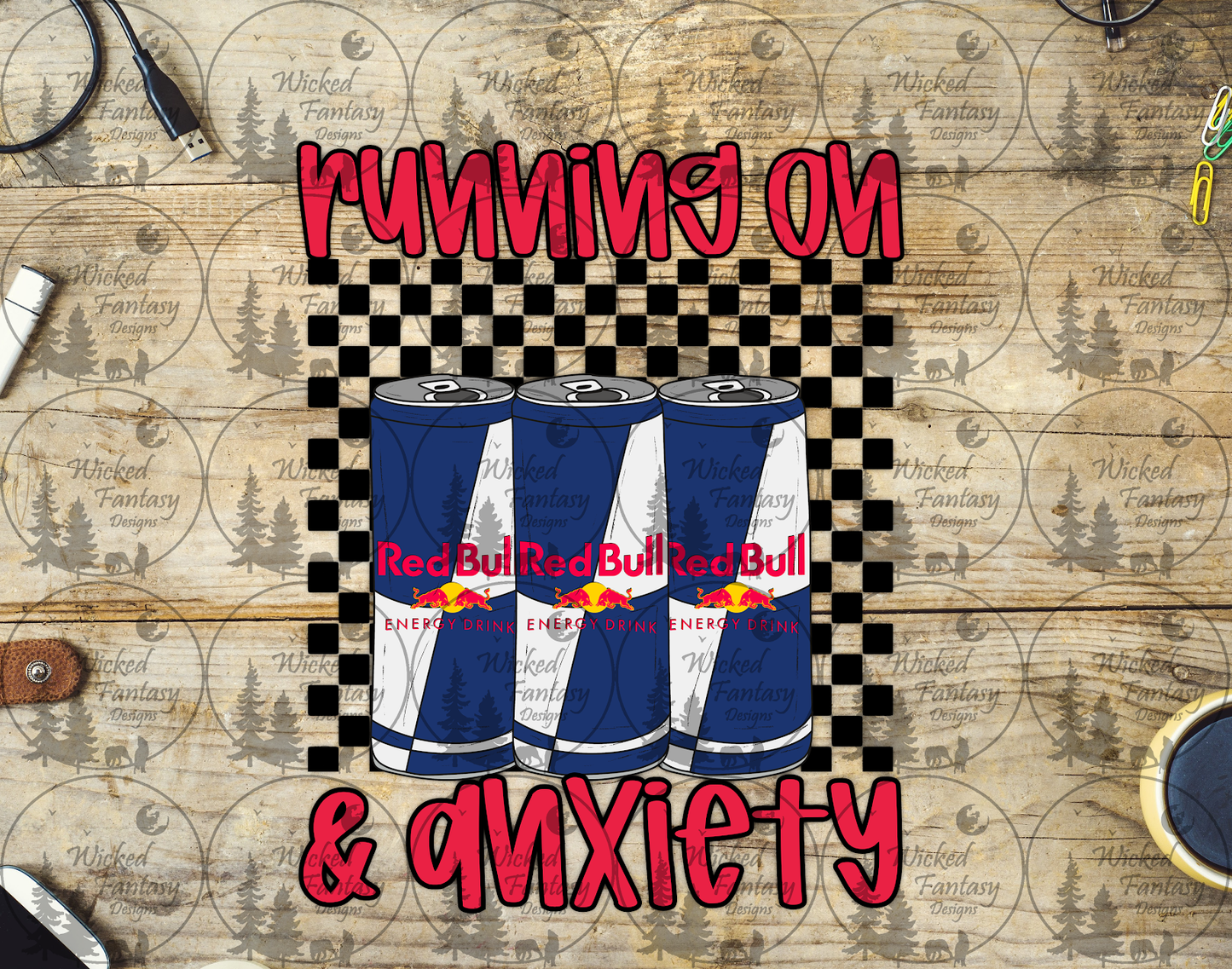 UVDTF Running on RedB and Anxiety