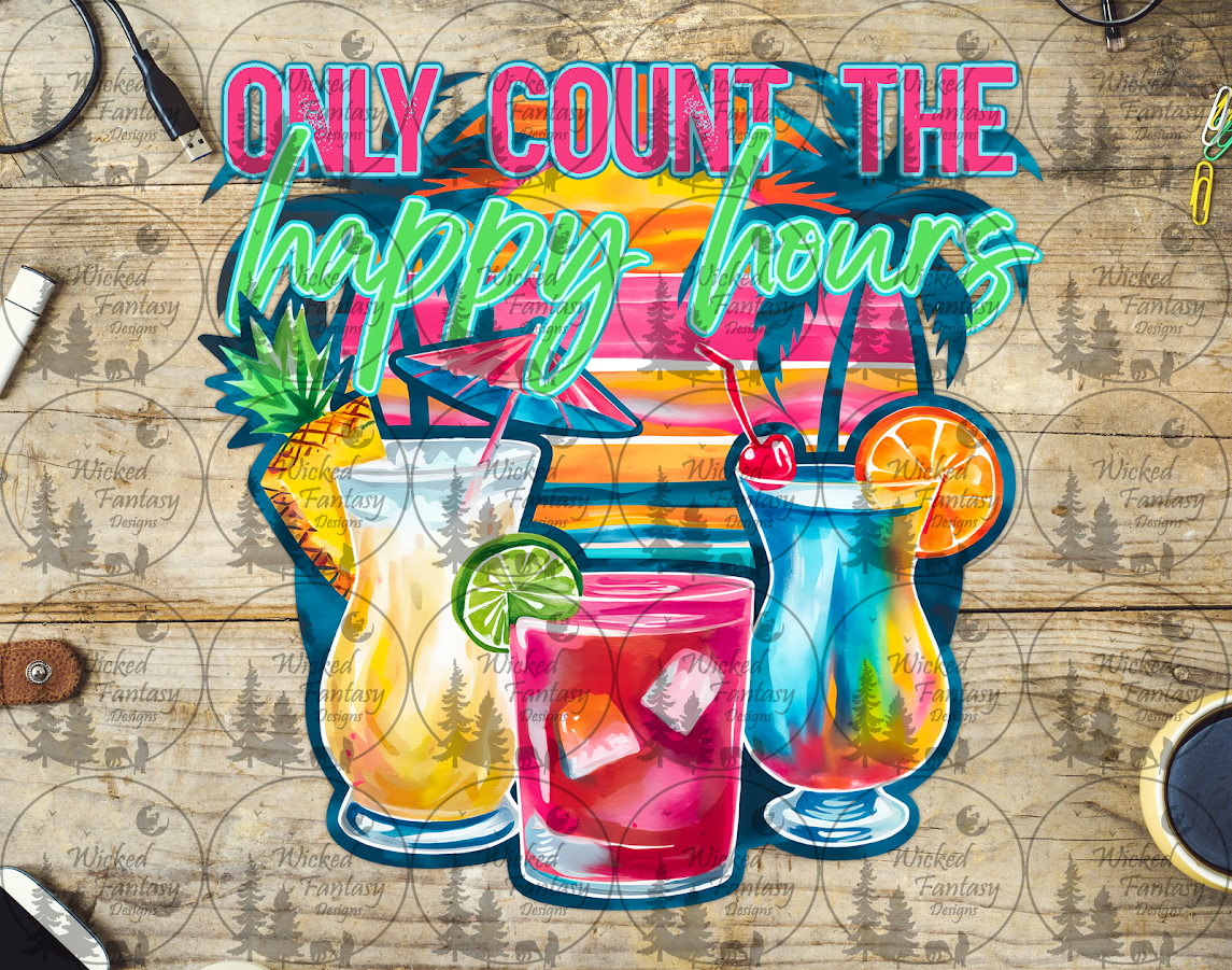 UVDTF Only Count the Happy Hours