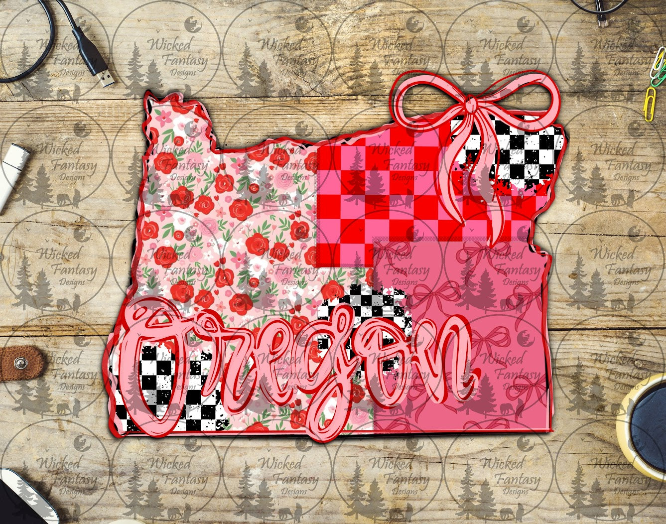 UVDTF Coquette States Oregon