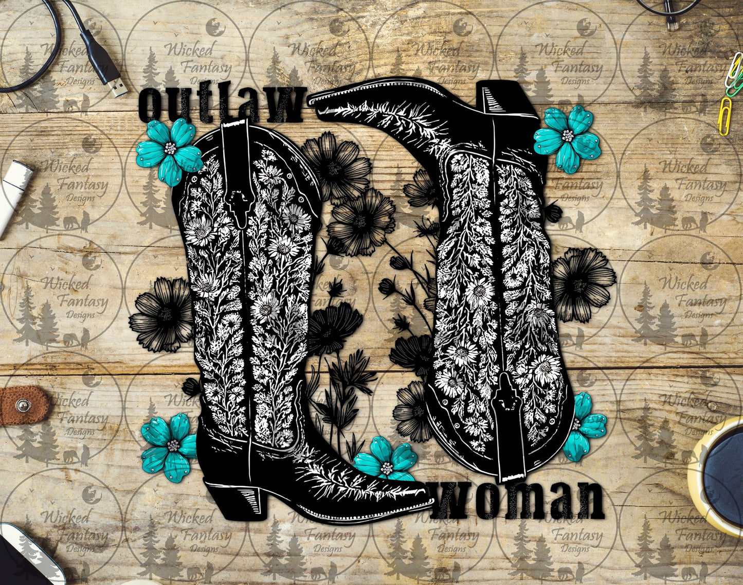 UVDTF Outlaw Woman