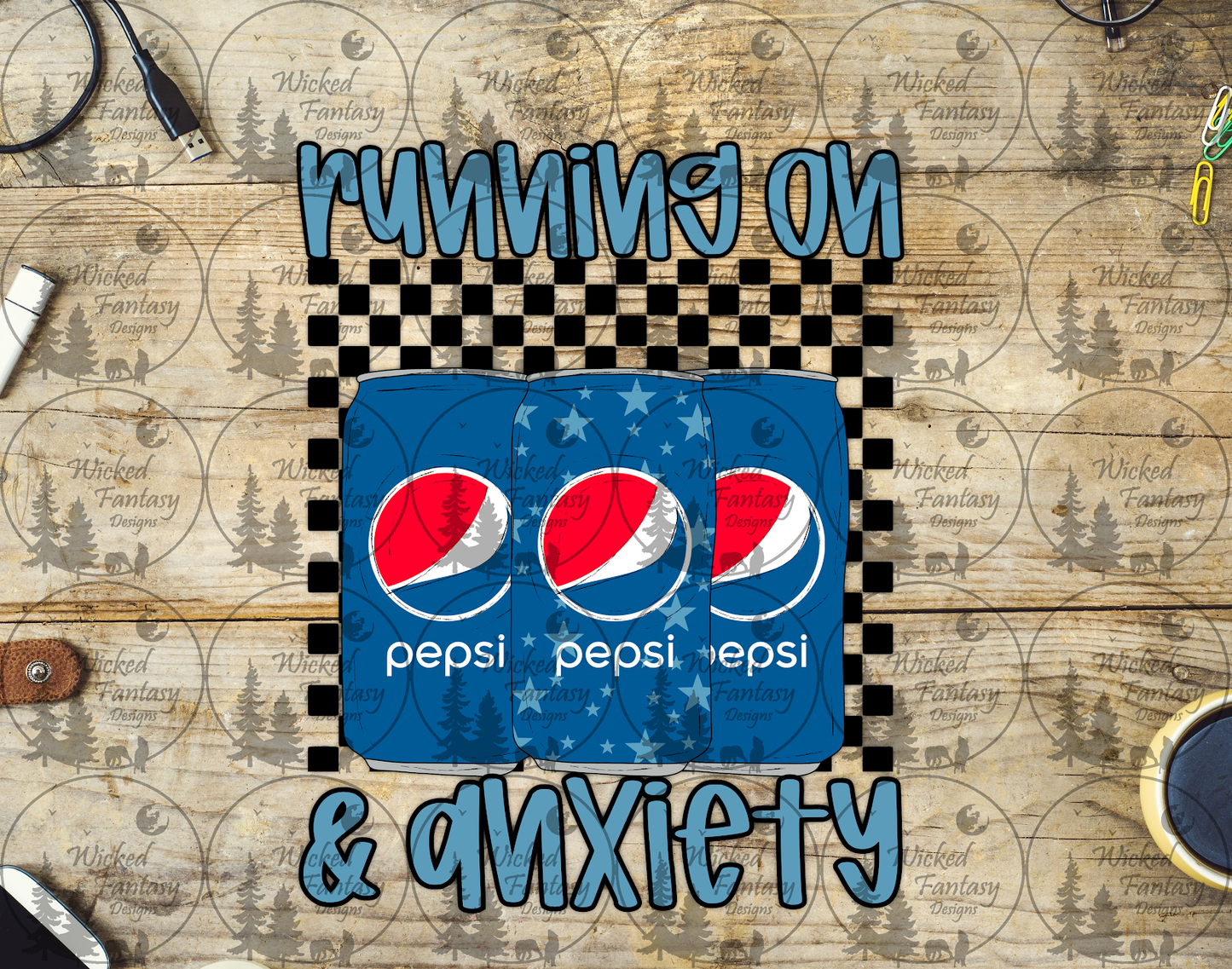 UVDTF Running on Pep and Anxiety