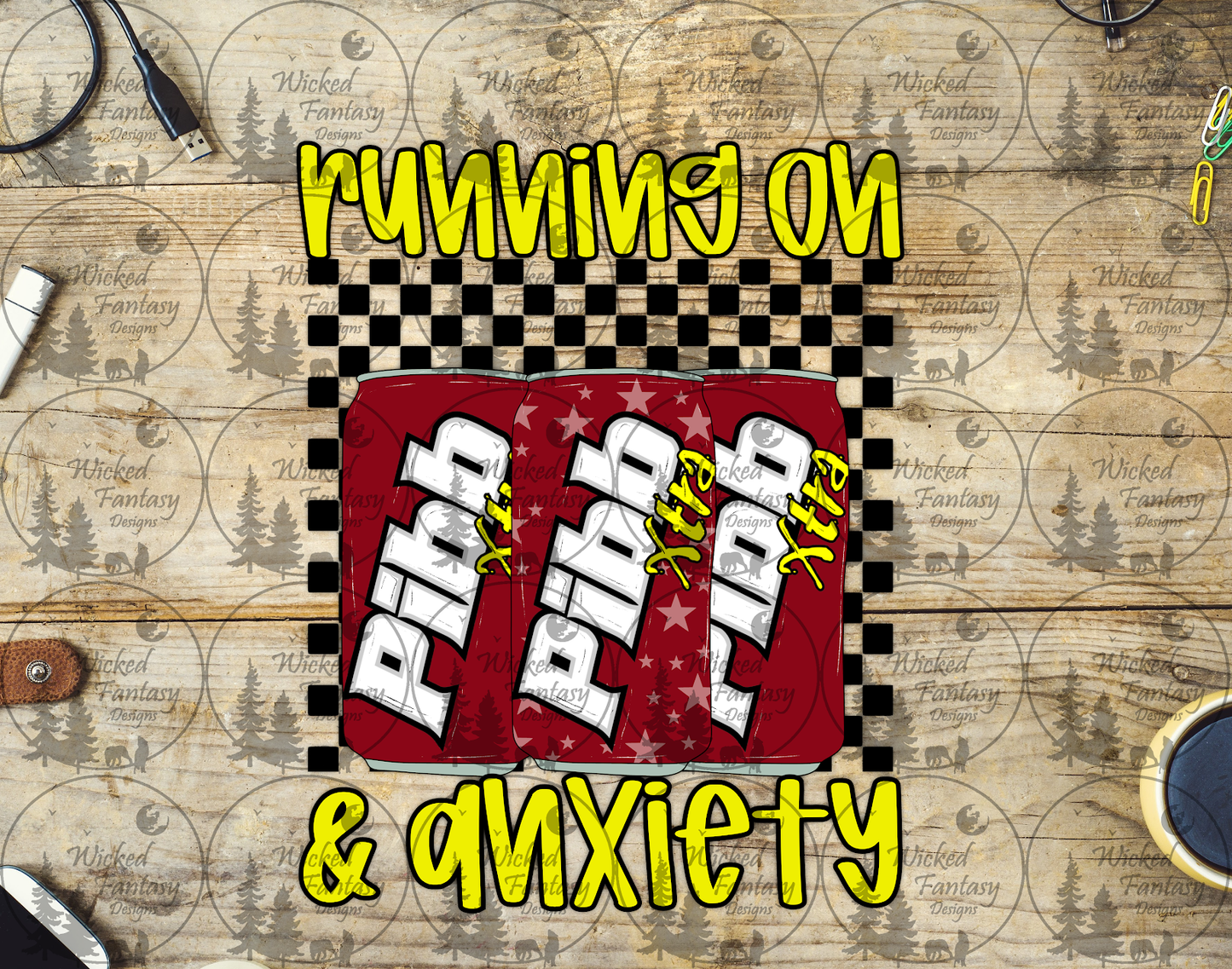 UVDTF Running on Pibx and Anxiety