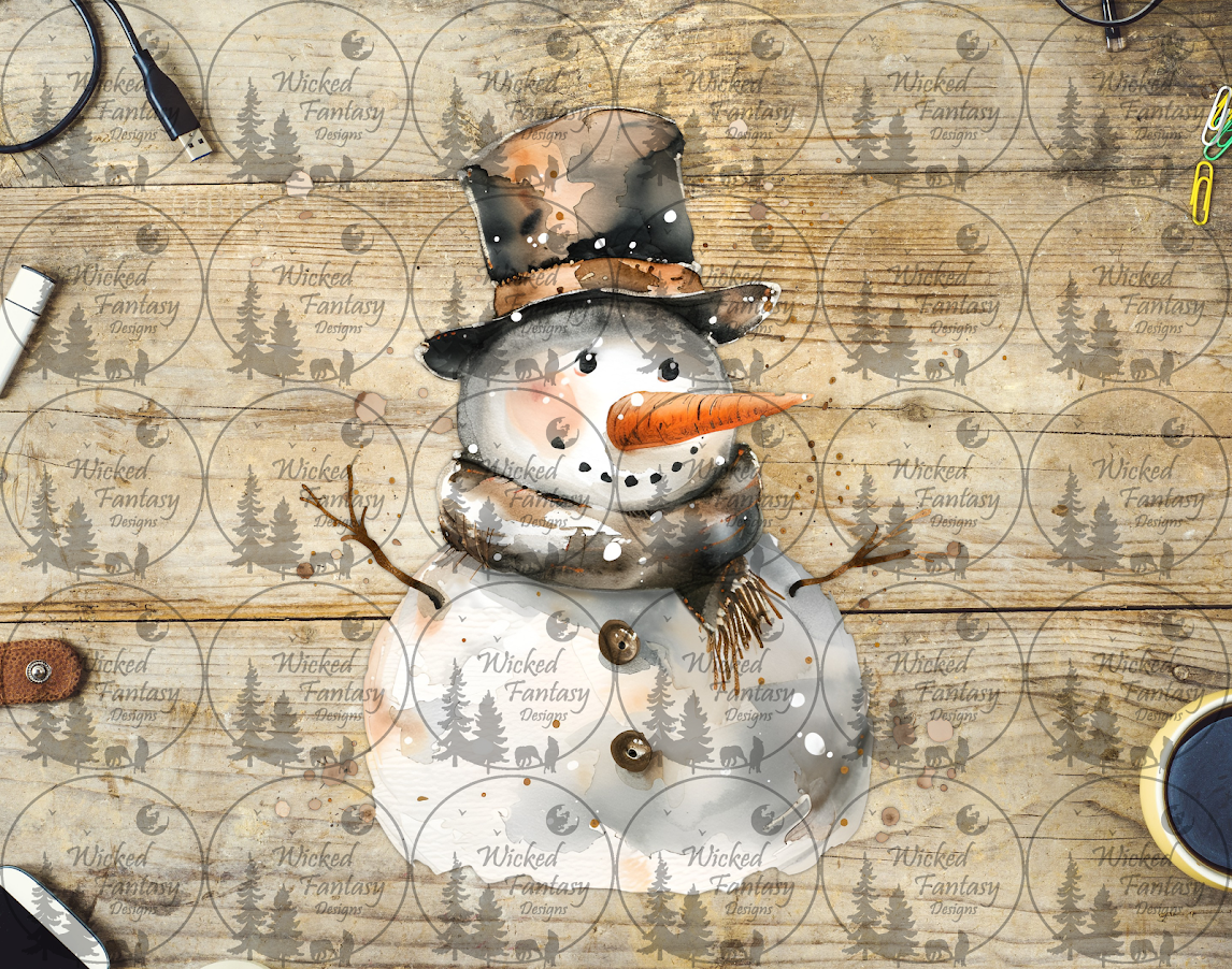 UVDTF Vintage Snowman