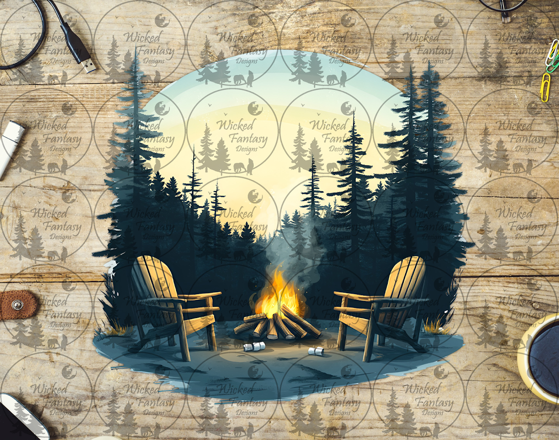 UVDTF Sunset Campfire