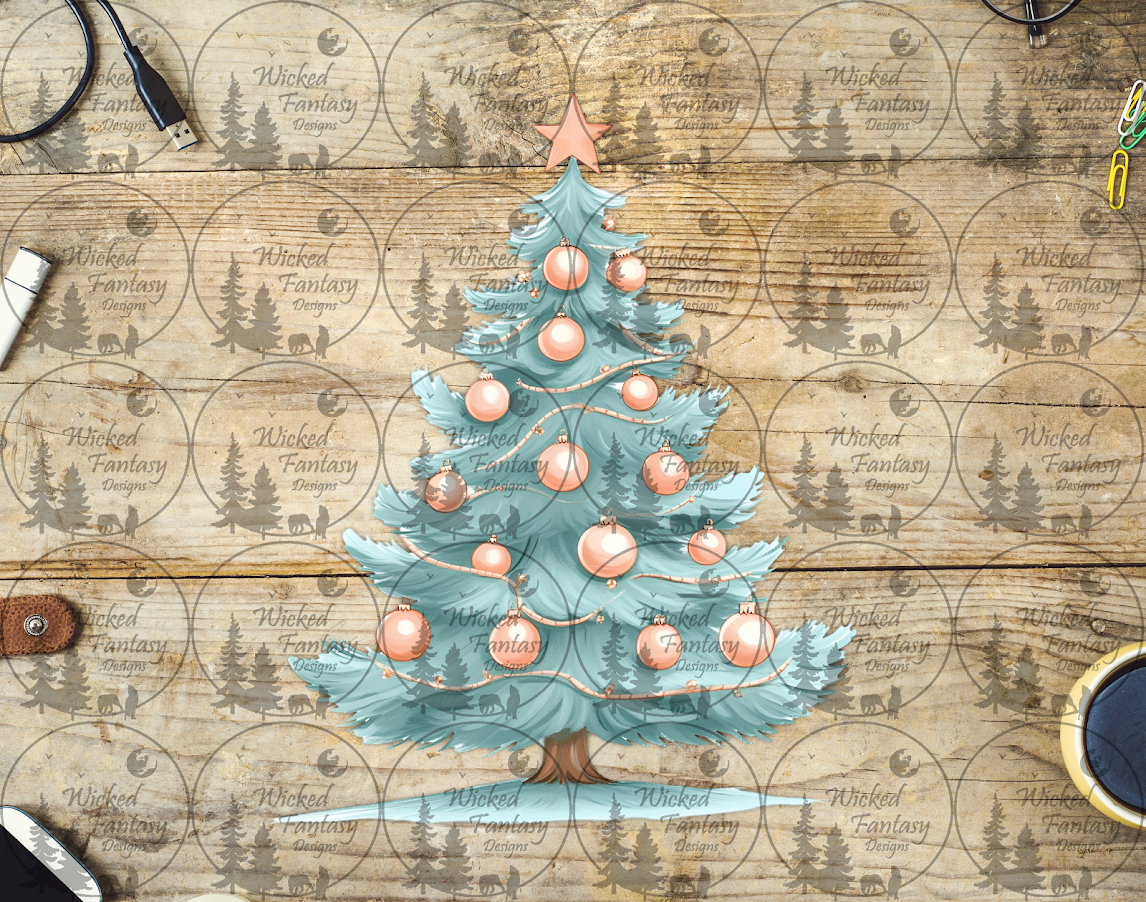 UVDTF Pastel Christmas Tree