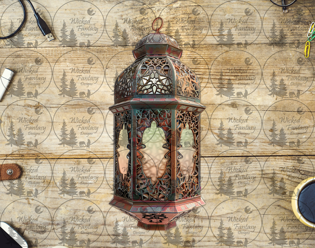 UVDTF Filagree Lantern