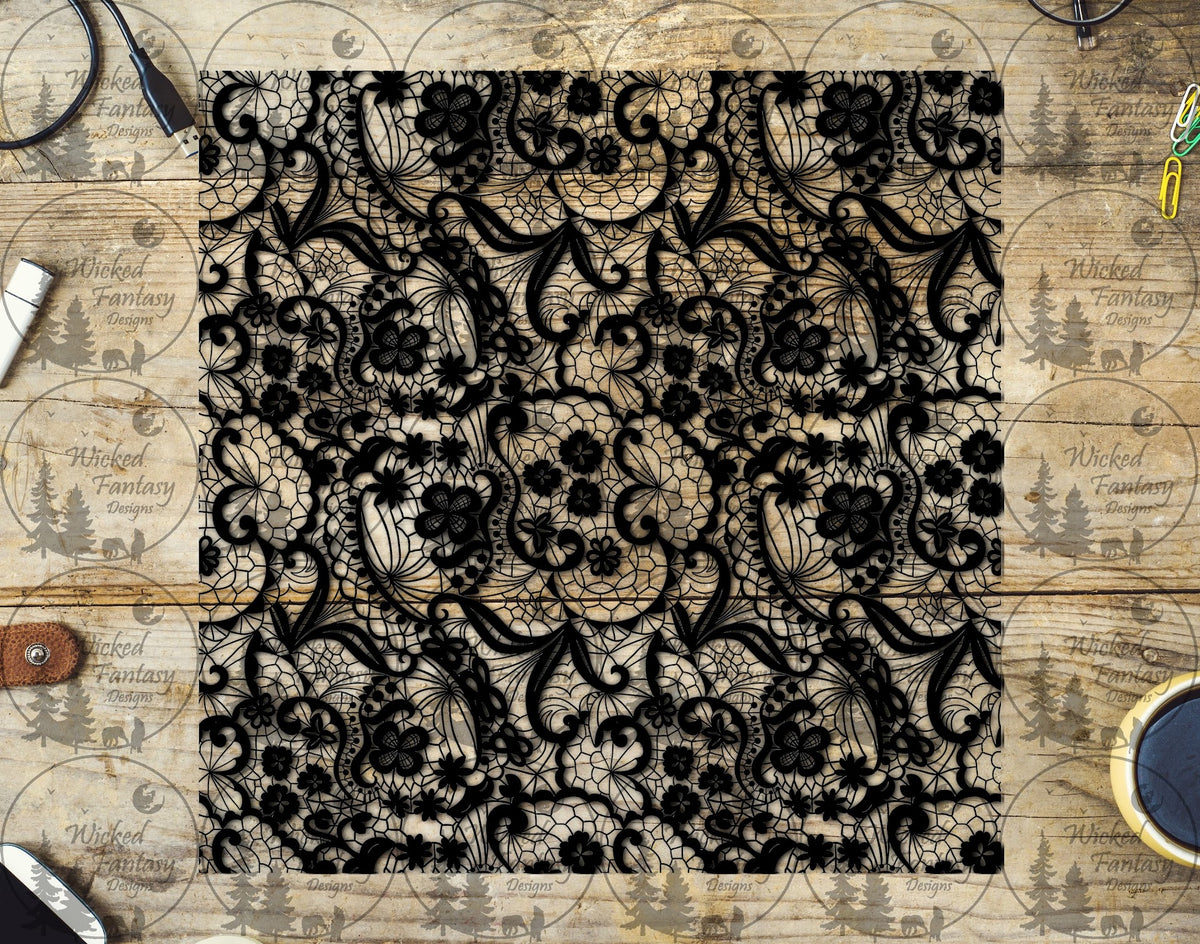 UVDTF Lace Samba 20oz 30oz 10"x10"
