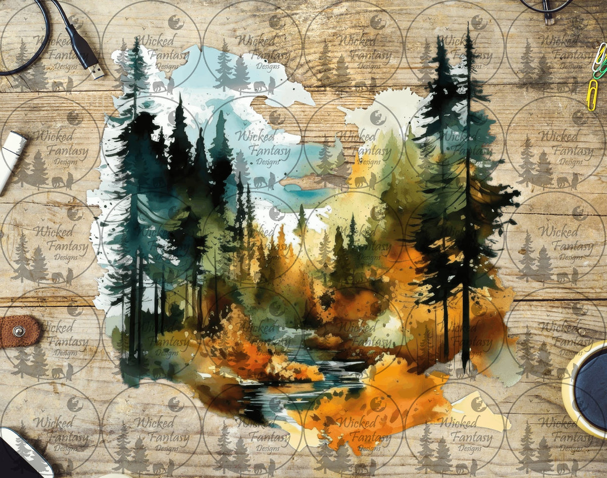 UVDTF Autumn Stream