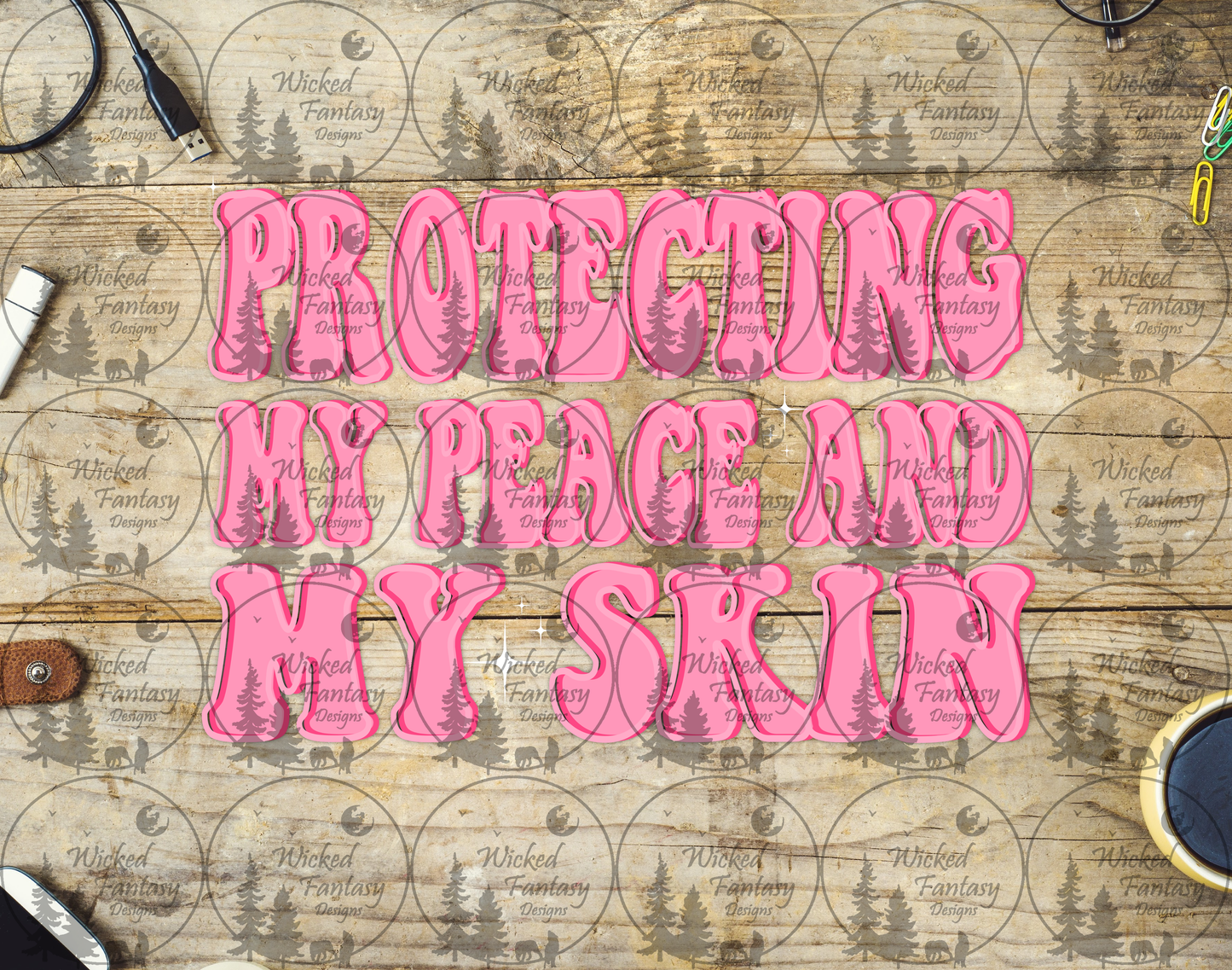 UVDTF Protecting My Peace and My Skin