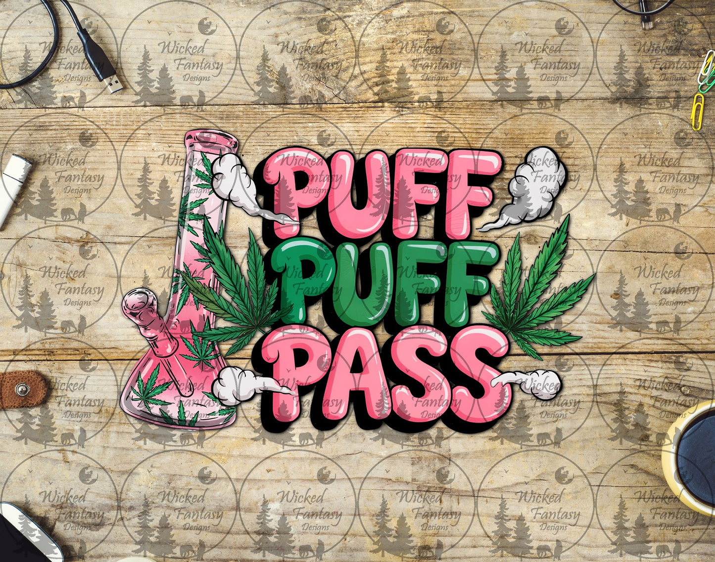 UVDTF Puff Puff Pass