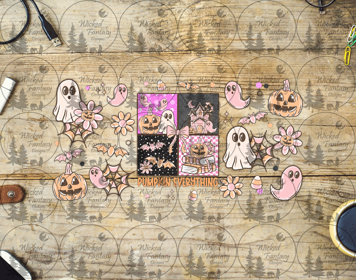 UVDTF Pumpkin Everything Ghosts 16oz 40oz