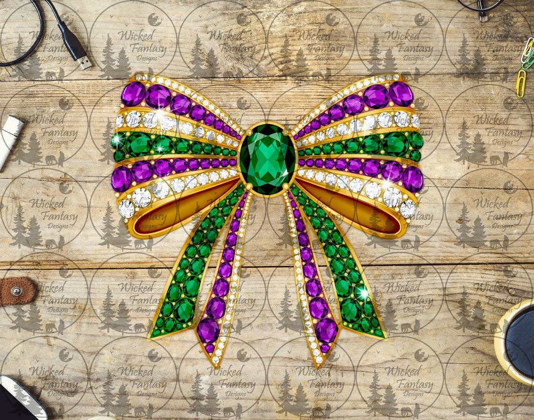 UVDTF Jeweled Bow