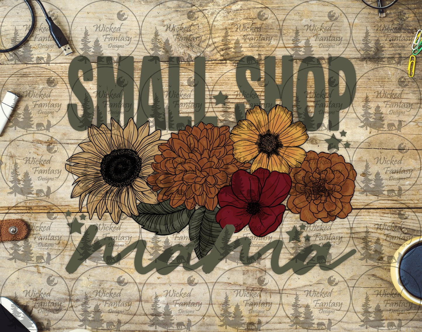 UVDTF Small Shop Mama