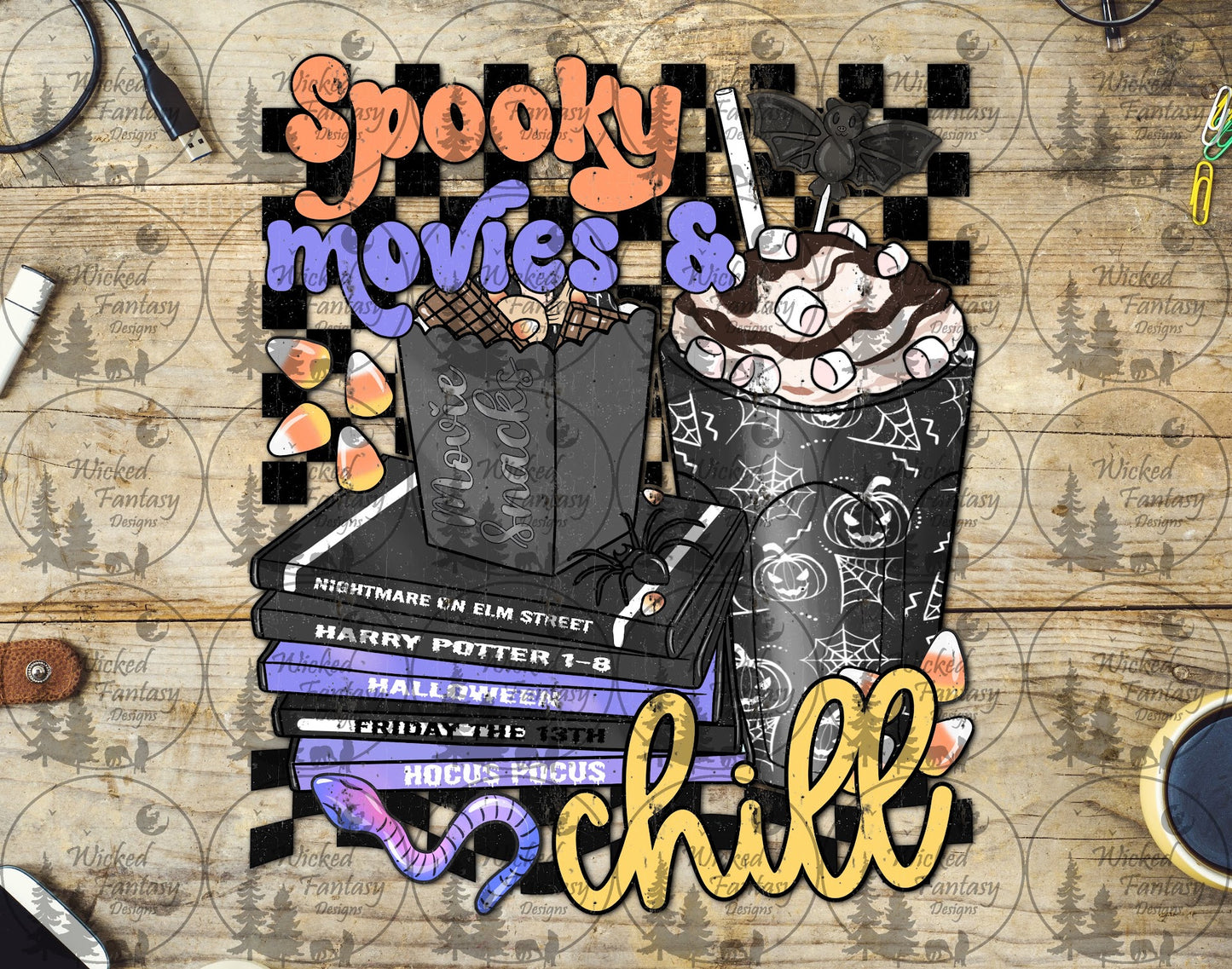 UVDTF Spooky Movies & Chill