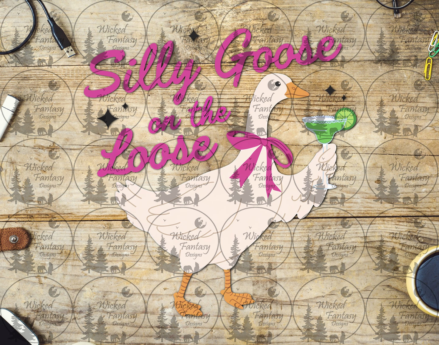 UVDTF Silly Goose on the Loose Margs