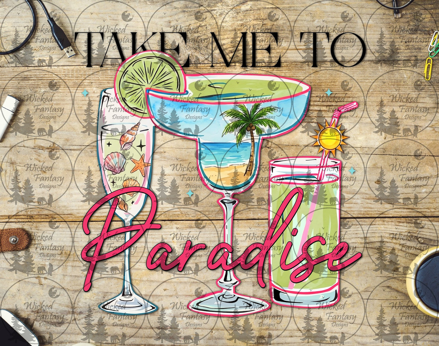 UVDTF Take Me to Paradise