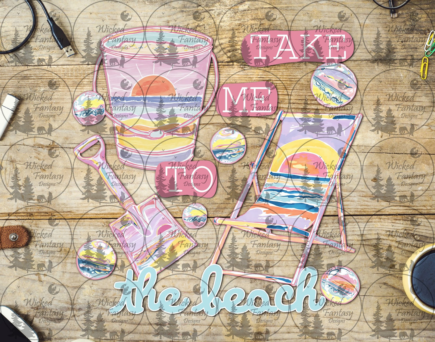 UVDTF Take Me to the Beach