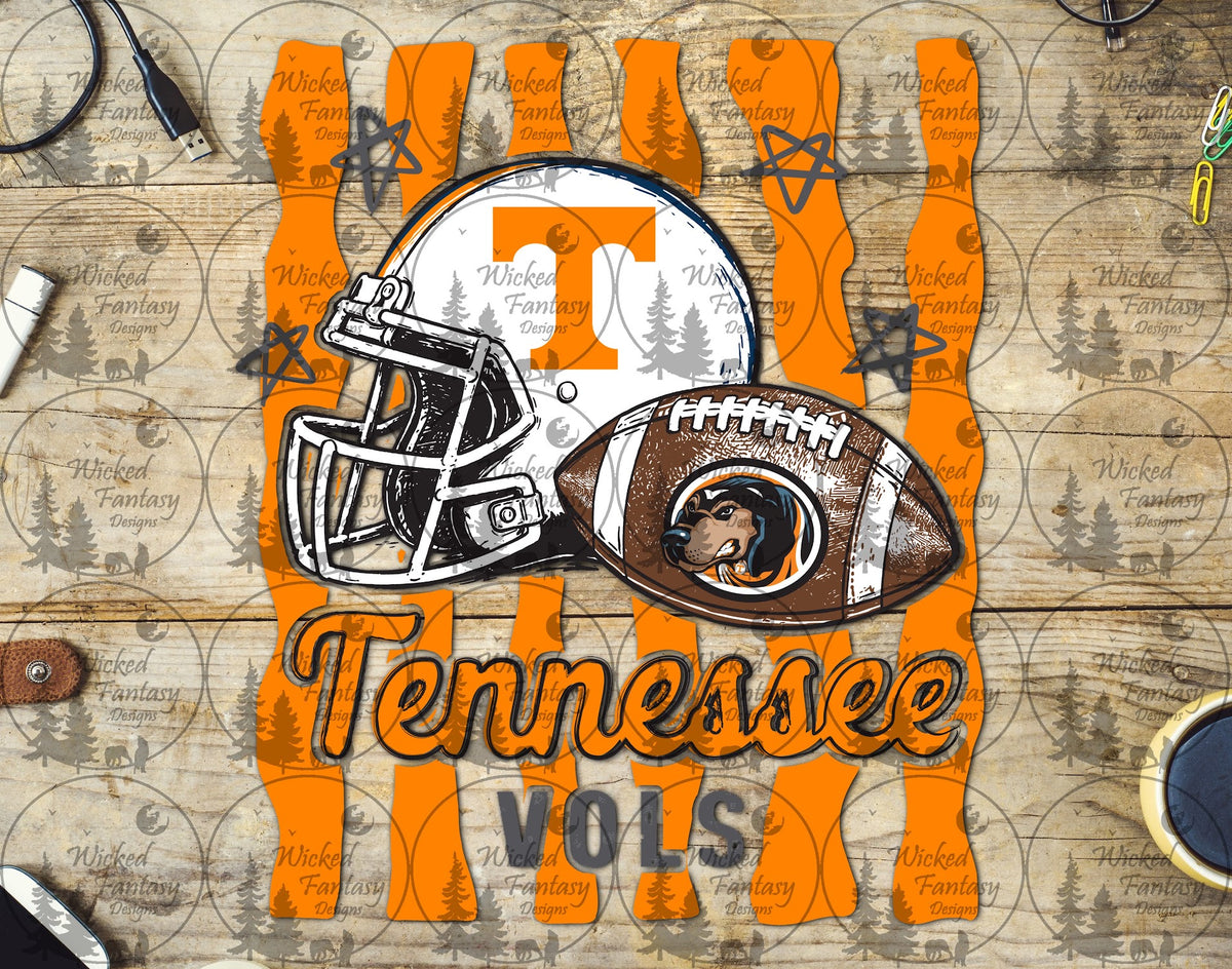 UVDTF Tennessee Football Stipes