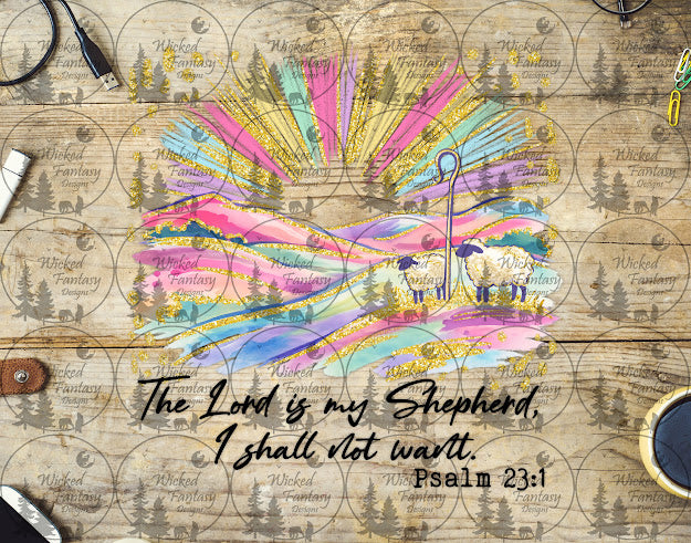UVDTF The Lord is my Shepherd I Shall Not Want