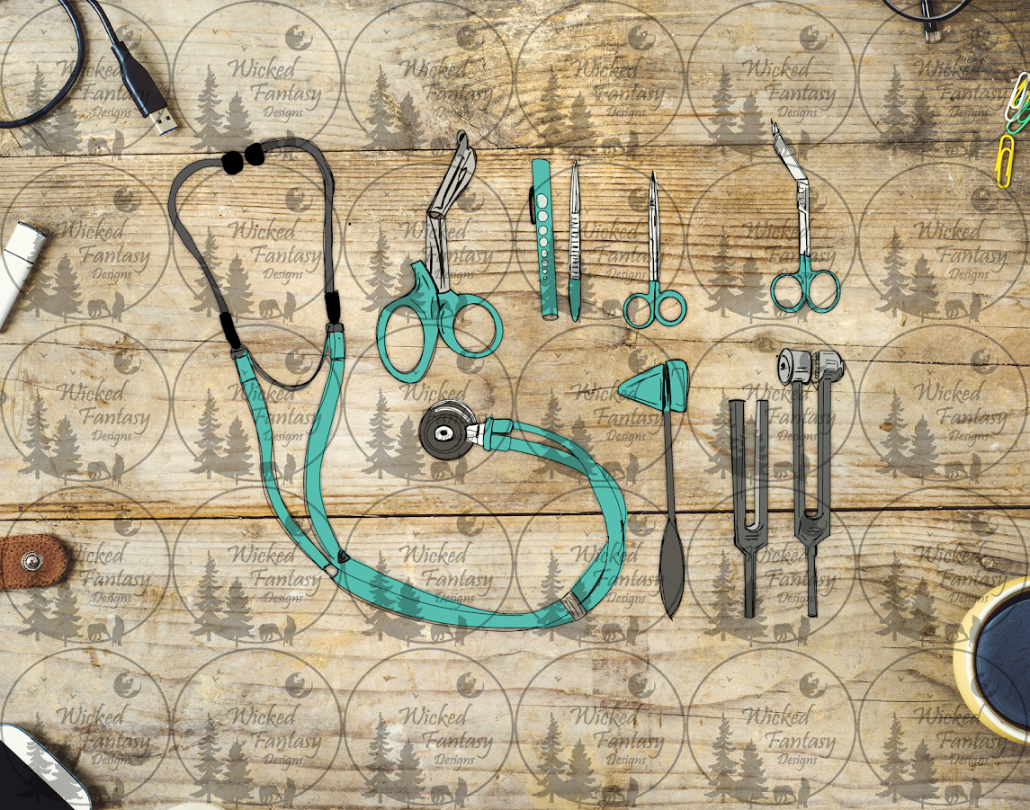 UVDTF Stethoscope and Tools
