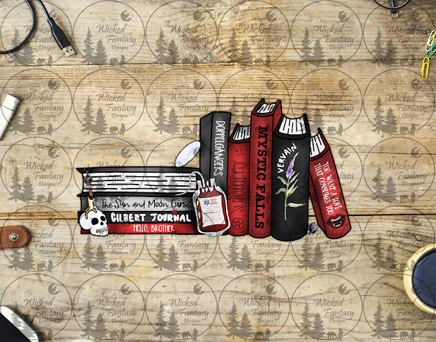 UVDTF Mystic Falls Book Stack