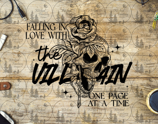 UVDTF Falling in Love with the Villain One Page at a Time Book