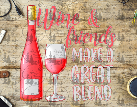 UVDTF Wine & Friends Make a Great Blend