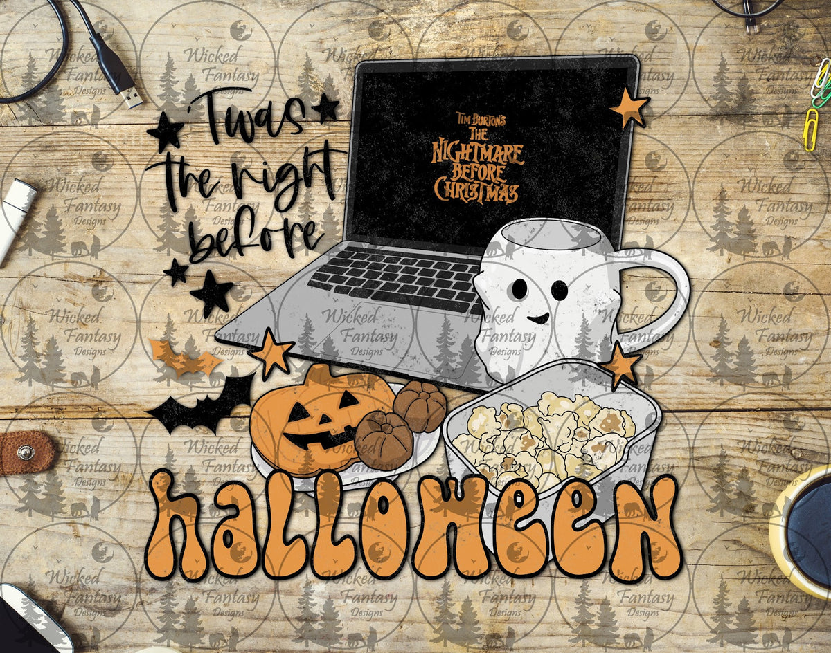 UVDTF Twas the Night Berfore Halloween