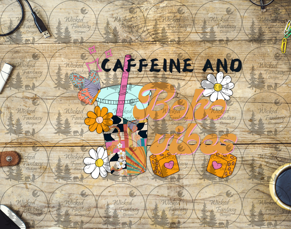 UVDTF Caffeine and Boho Vibes