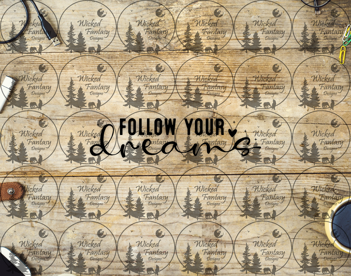 UVDTF Follow Your Dreams 16oz 40oz