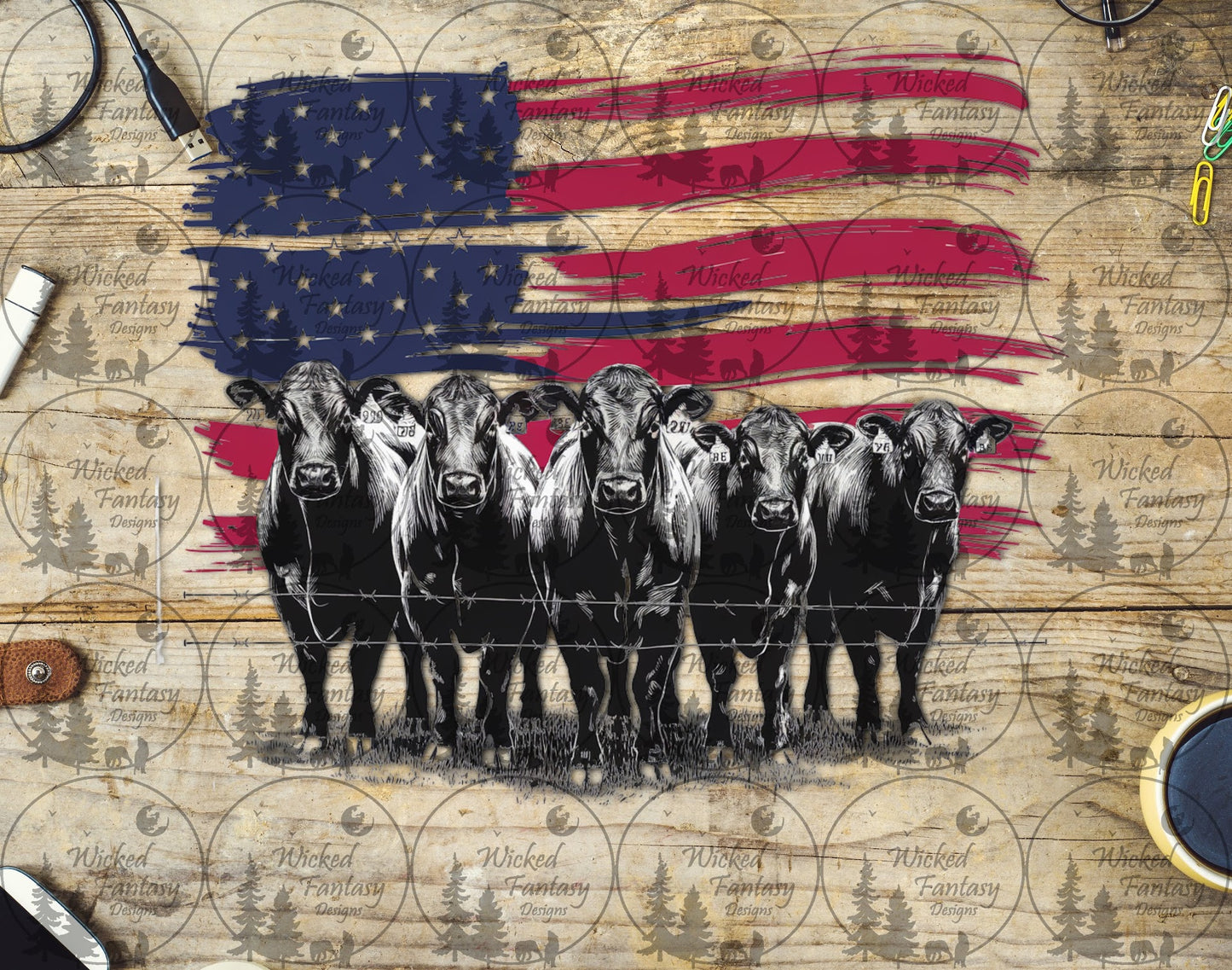 UVDTF Cattle Patriots