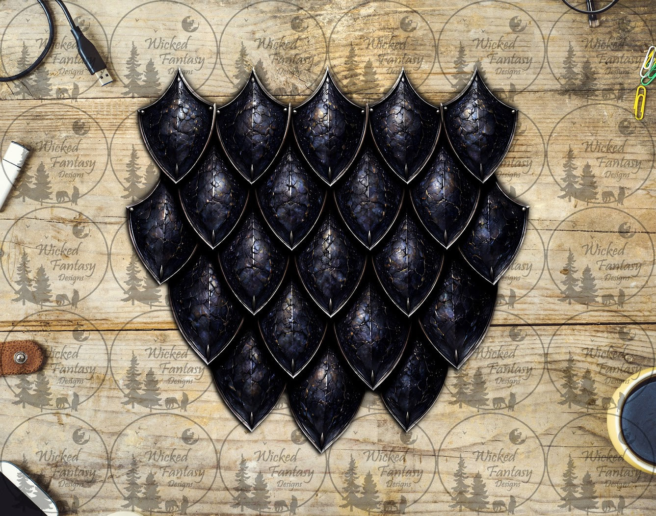 UVDTF Black Dragon Scale Group