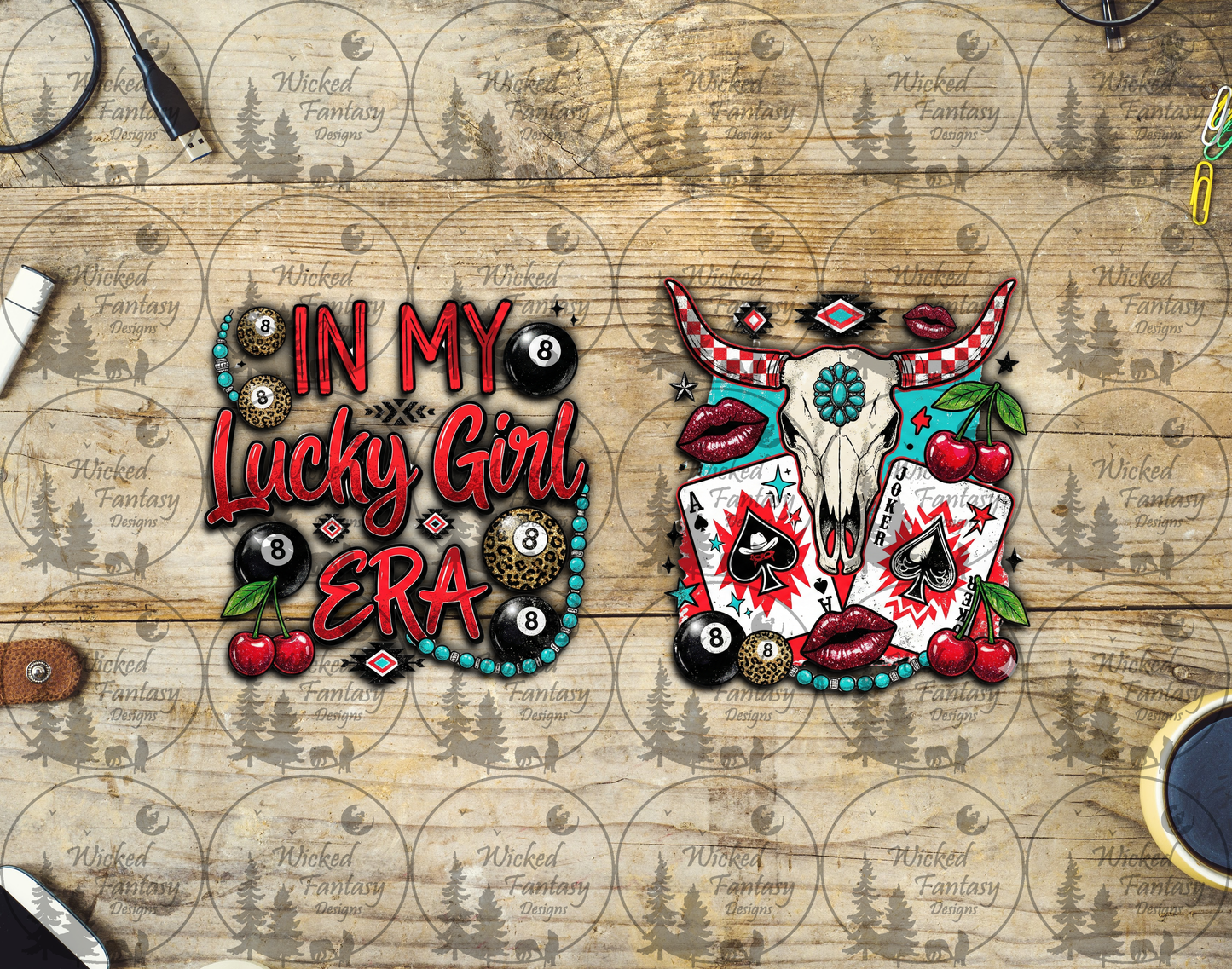 UVDTF In My Lucky Girl Era 16oz 40oz