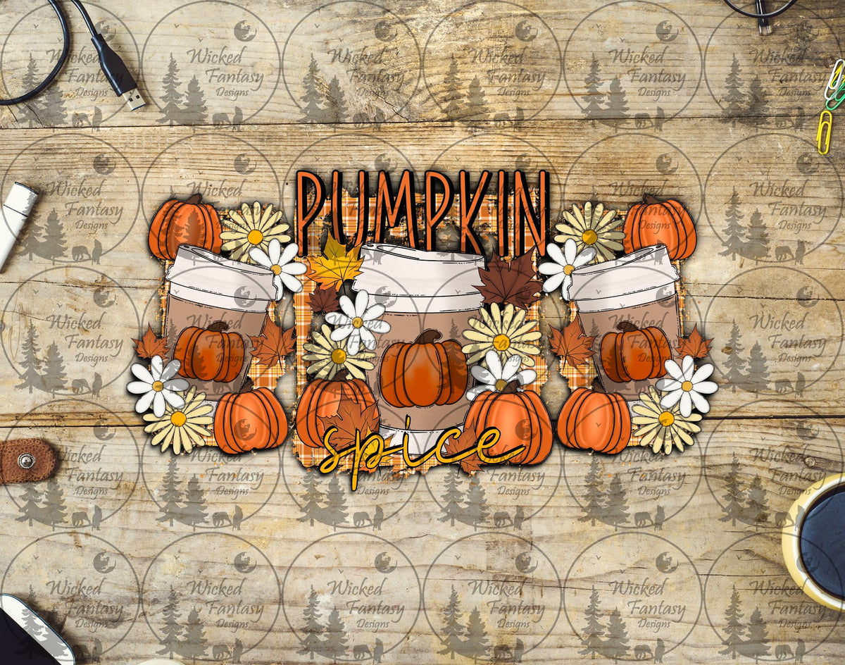 UVDTF Pumpkin Spice 16oz 40oz